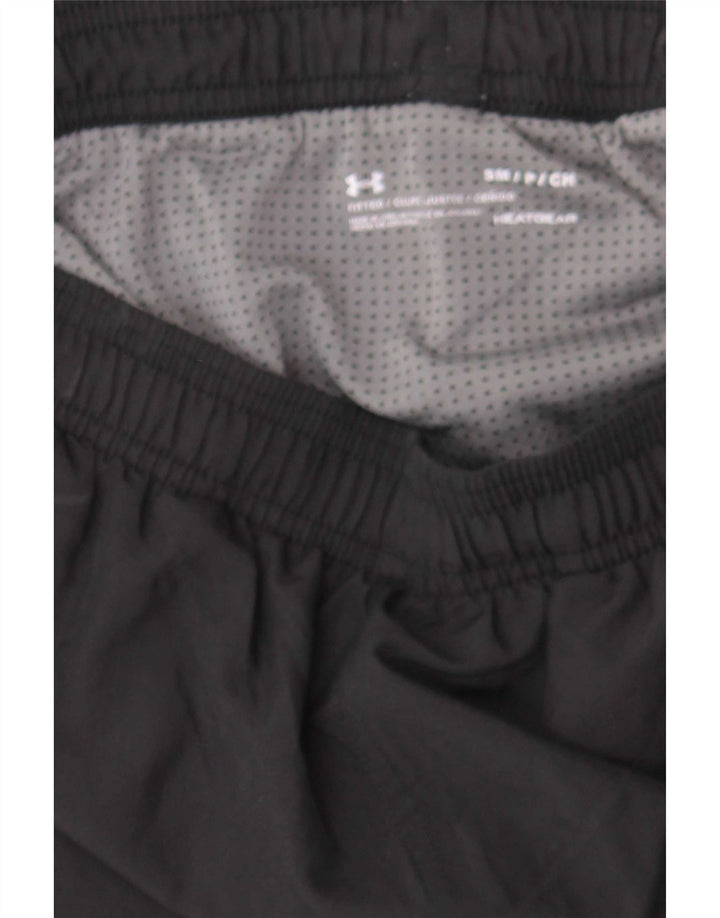 Męskie spodenki sportowe Under Armour, małe, czarne, poliestrowe