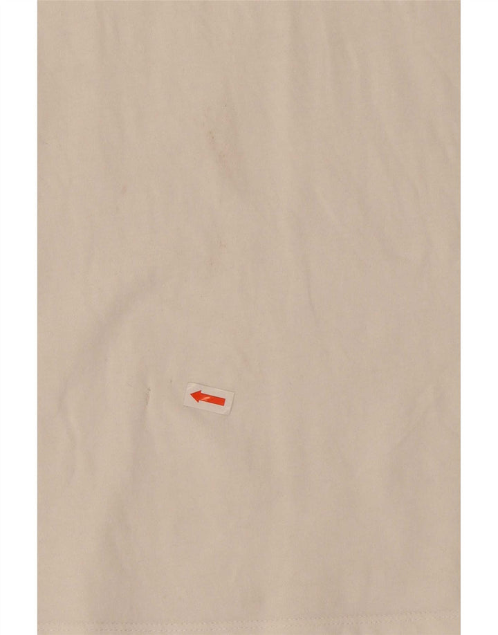 Męski T-shirt Guess z grafiką, średni biały