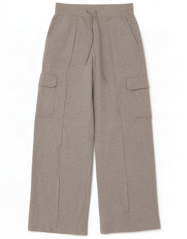 Damskie spodnie dresowe Marks & Spencer Cargo UK 10, małe, szare nakrapiane