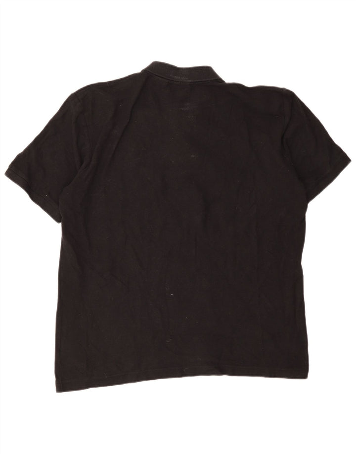 Męska koszulka polo Fila XL, czarna, bawełniana