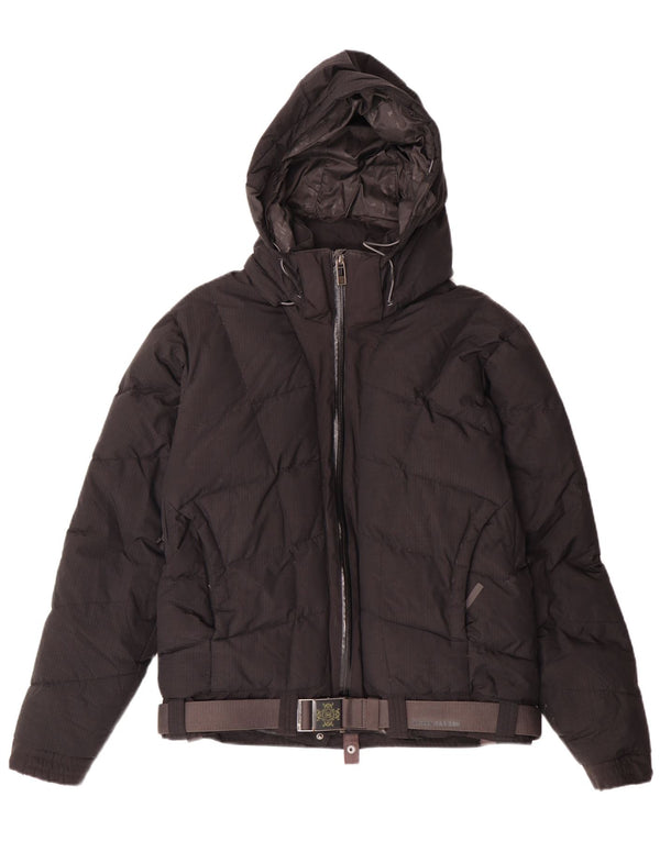 Męska ocieplana kurtka z kapturem Helly Hansen UK 38 Średni czarny nylon