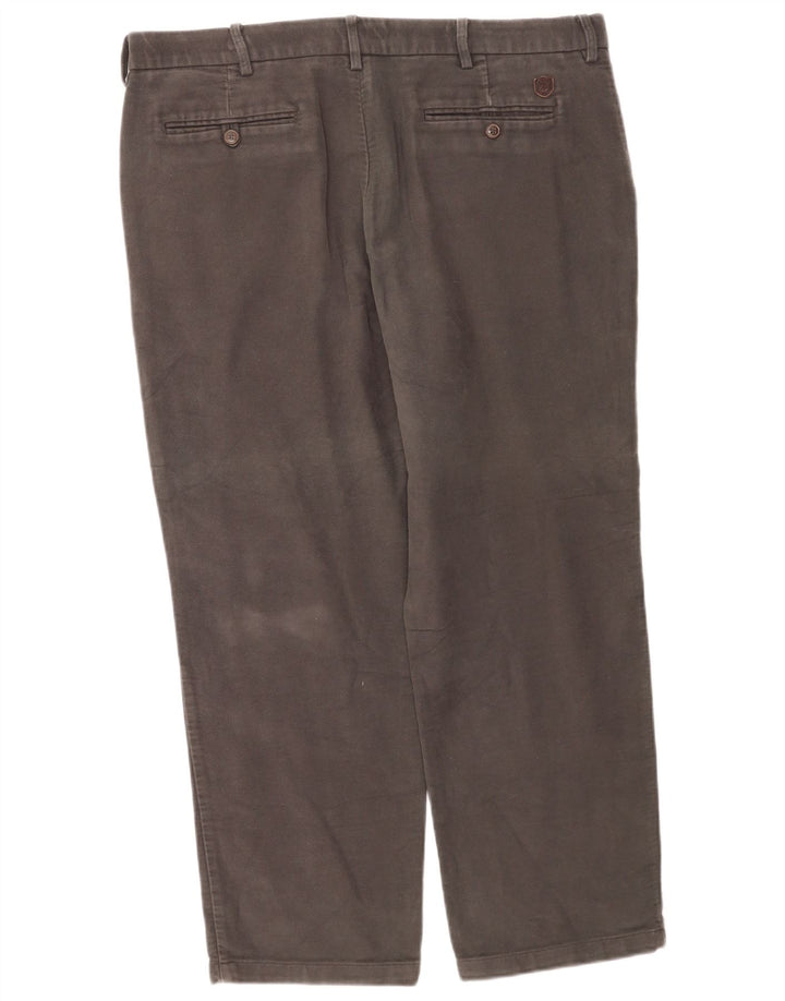 Męskie spodnie Chino Marks & Spencer Blue Harbor Straight W38 L29 Szare