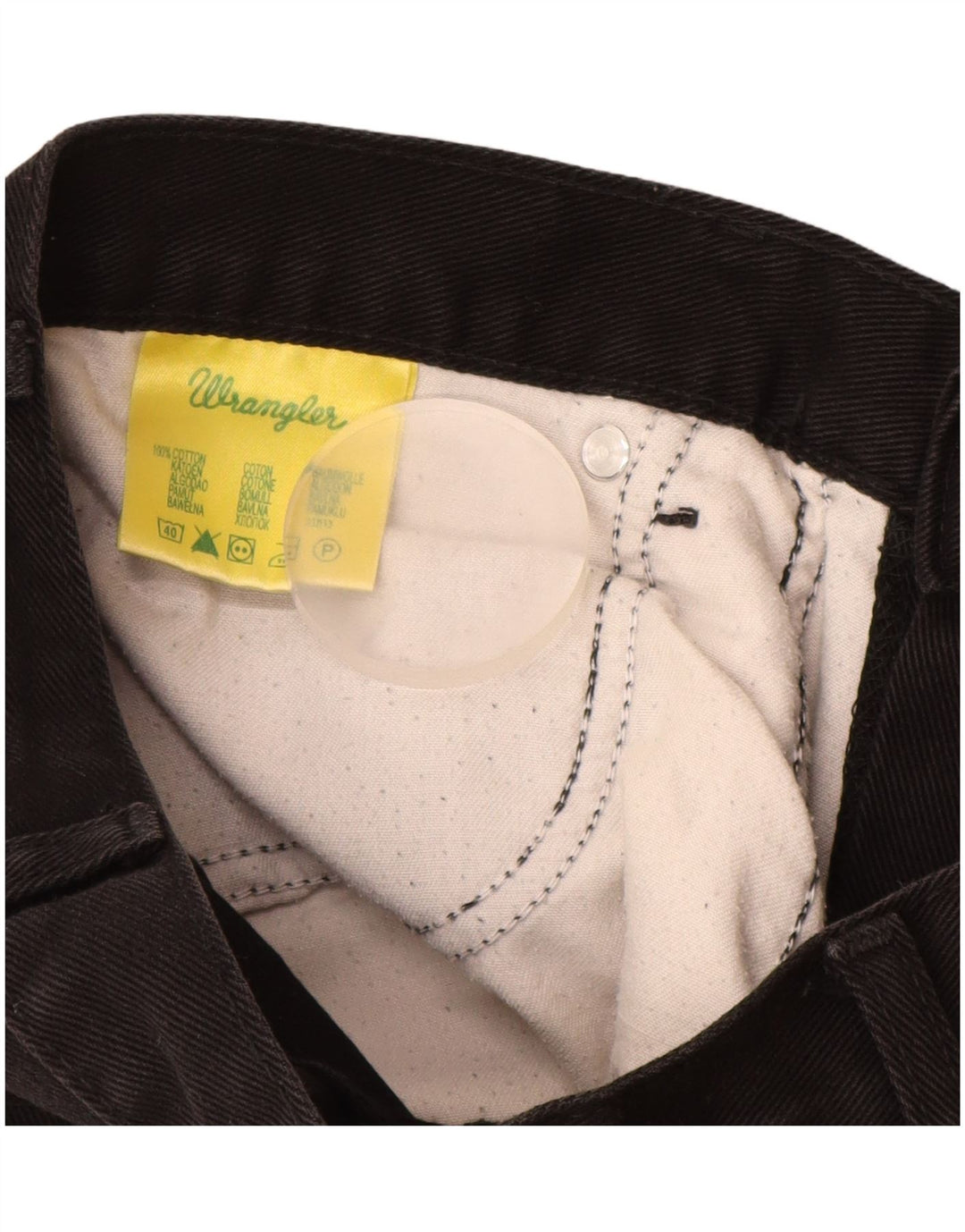 Męskie jeansy WRANGLER Texas Straight W34 L32, czarne, bawełniane