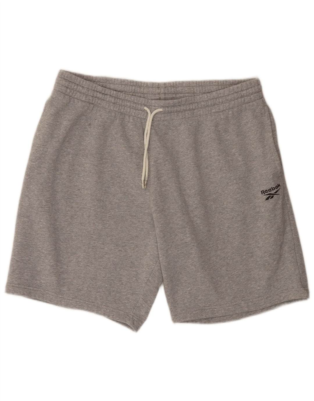 Męskie spodenki sportowe Reebok 2XL Szara bawełna w plamki