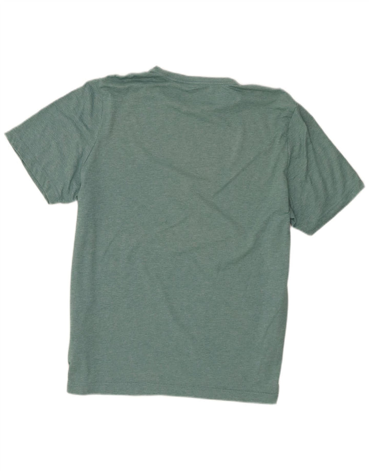 Męski T-shirt Puma z grafiką, duży, zielony, nakrapiany poliester