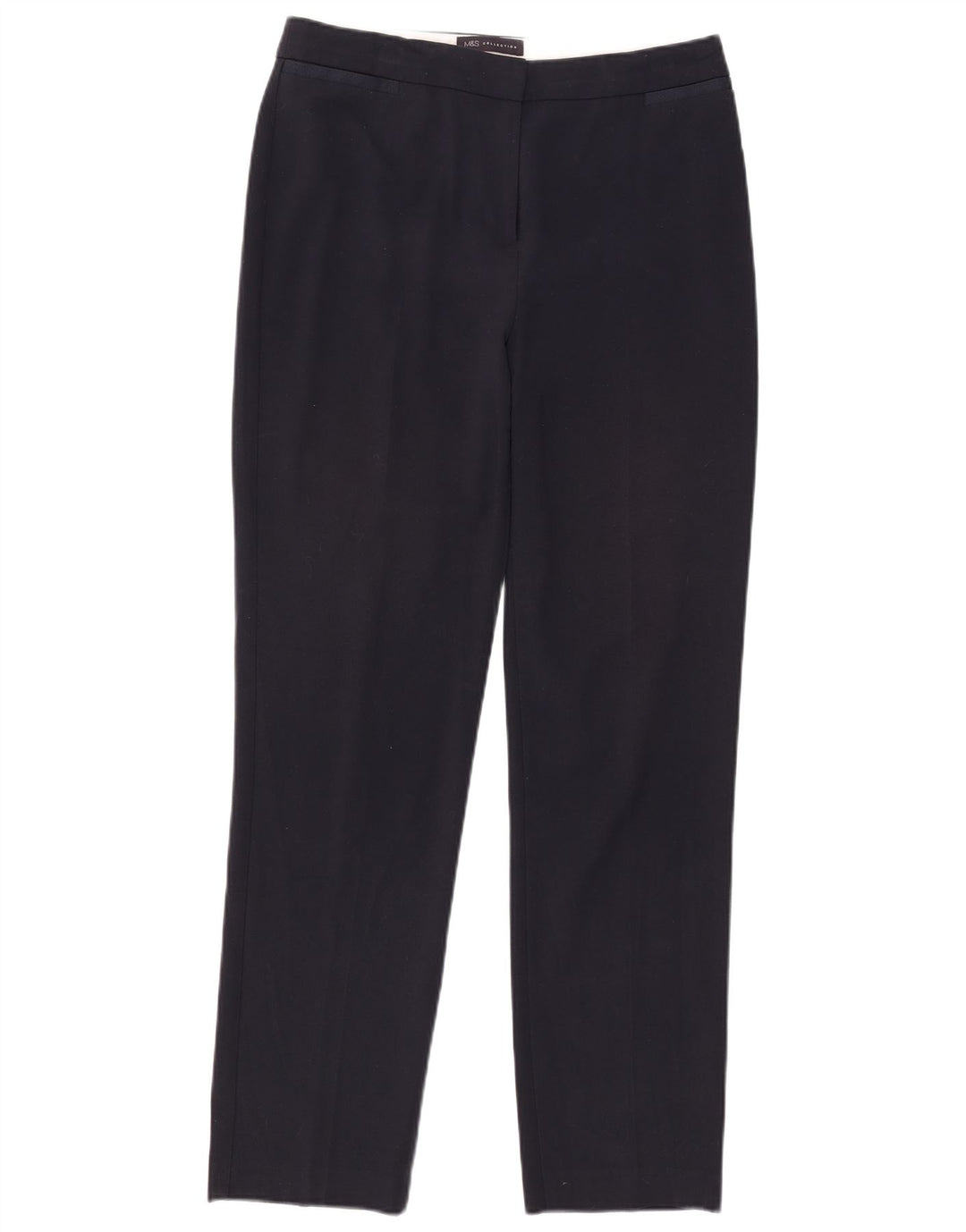 Damskie spodnie garniturowe Marks & Spencer UK 12 Medium W32 L31 Granatowe