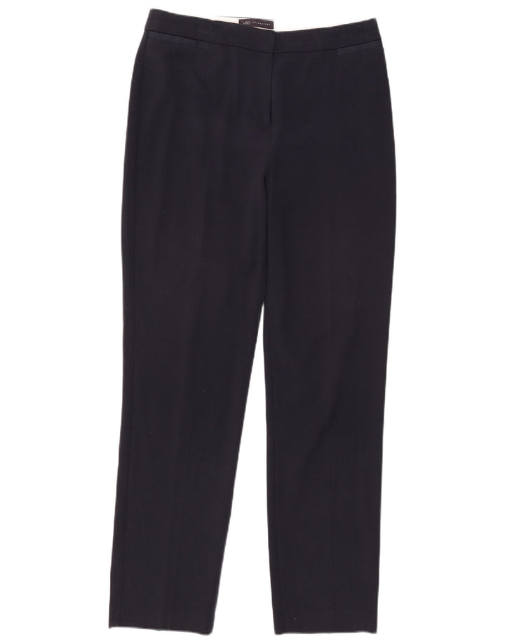 Damskie spodnie garniturowe Marks & Spencer UK 12 Medium W32 L31 Granatowe