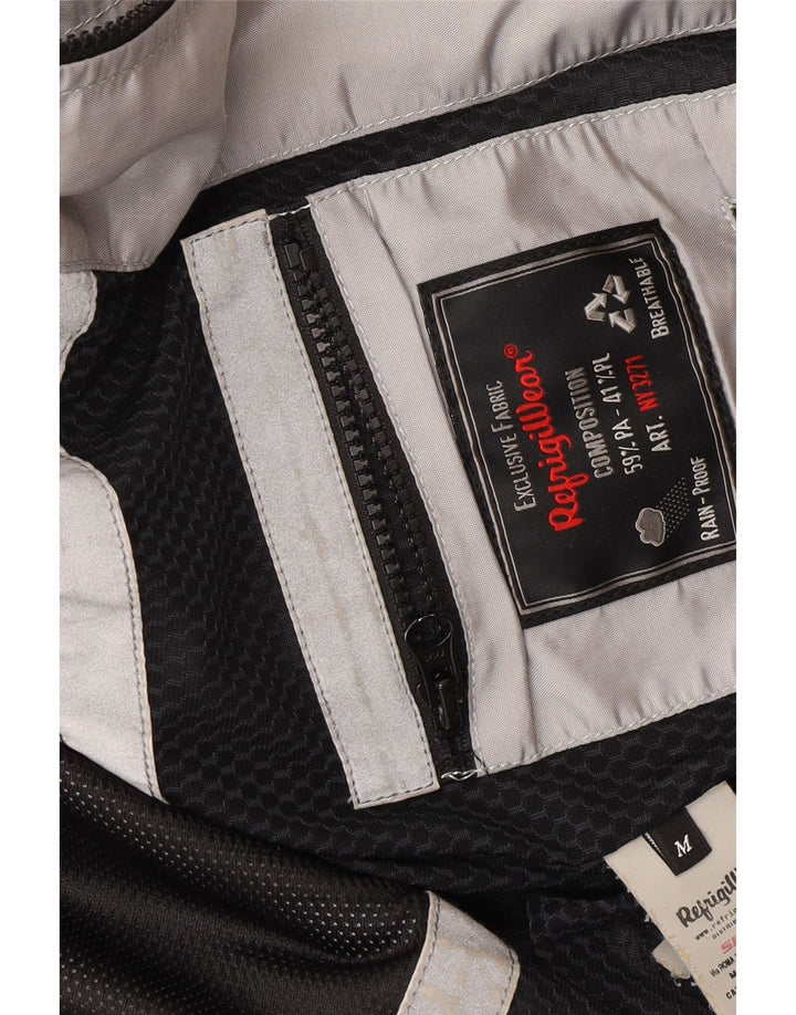 Damska kurtka przeciwdeszczowa Refrigiwear Bomber UK 14 w kolorze średnioszarym
