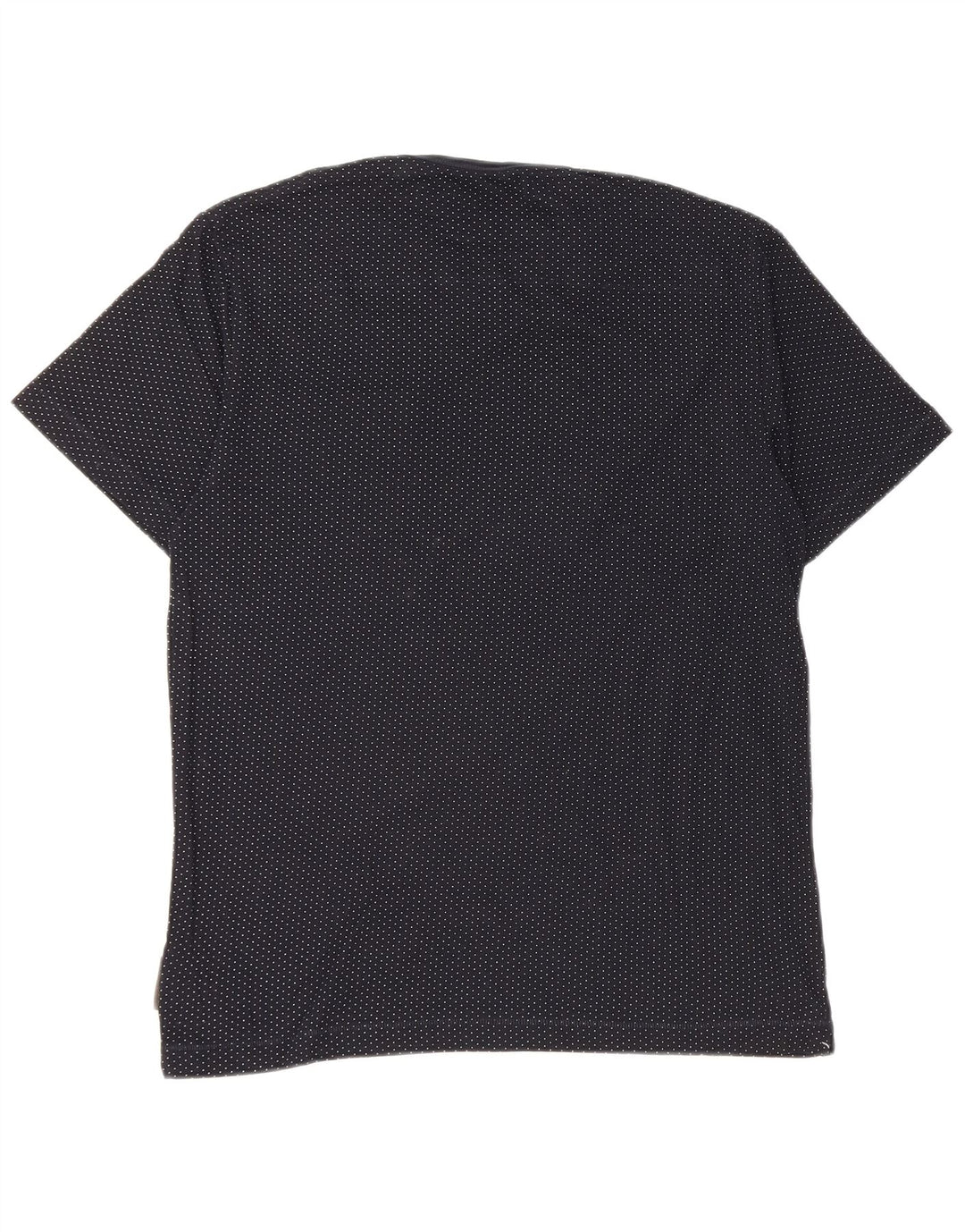 T-shirt męski French Connection Top, średni, granatowy, bawełniany w cętki