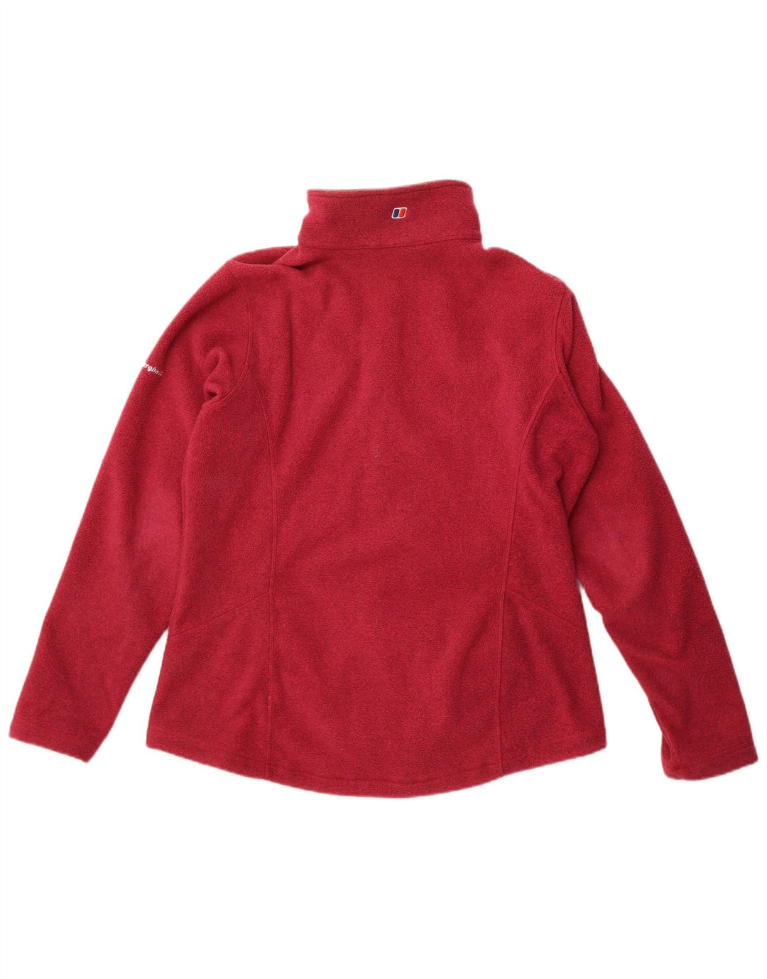 Damska kurtka polarowa Berghaus UK 16, duża, bordowa