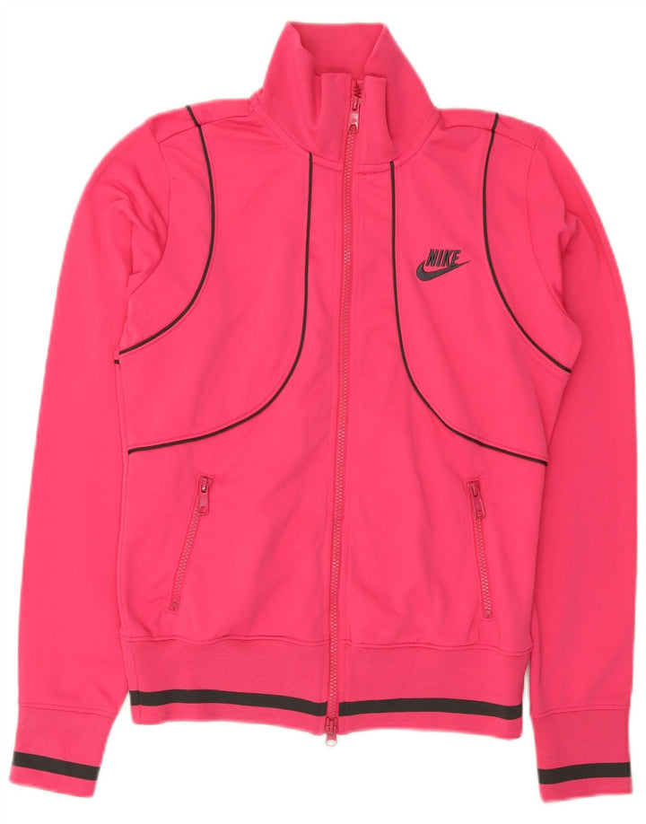 Damska bluza dresowa Nike, UK 10/12, średni różowy poliester