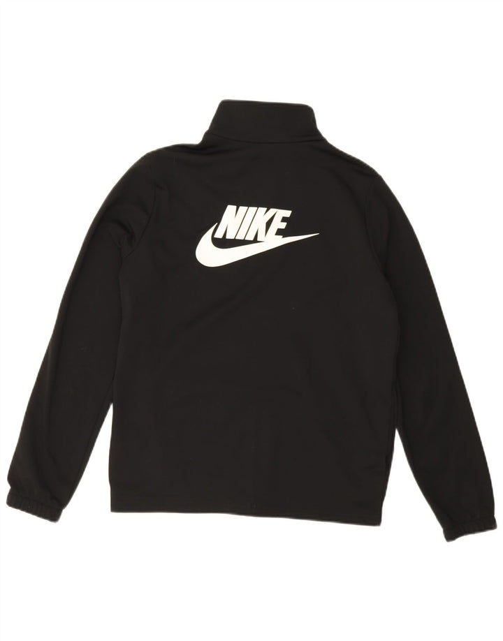 Chłopięca kurtka dresowa Nike Graphic 13-14 lat XL, czarna, poliestrowa