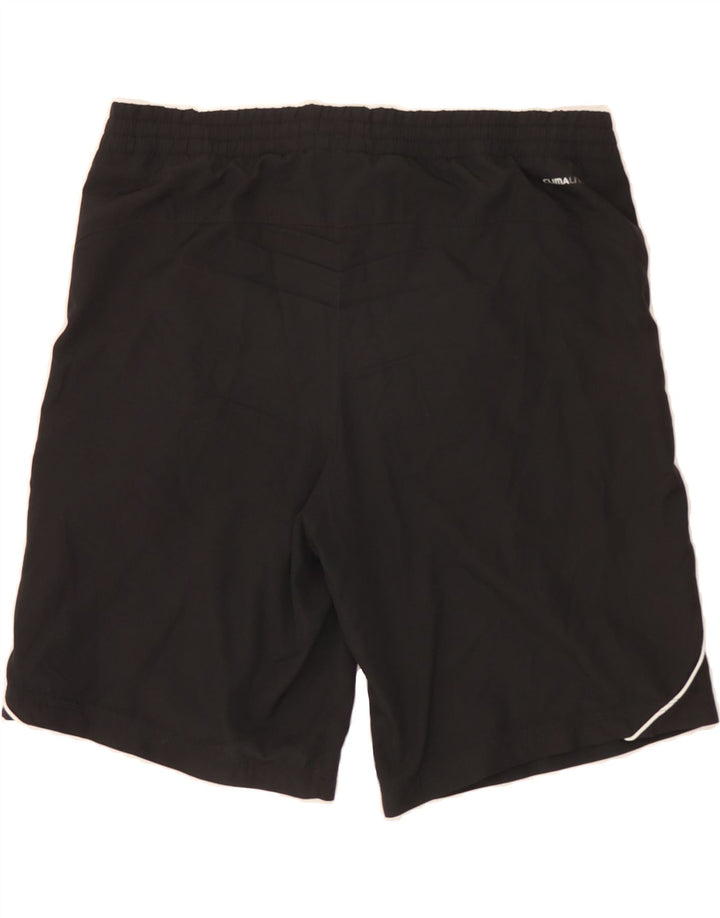 ADIDAS Mens Sport Shorts Small Black Polyester Vintage Adidas and Second-Hand Adidas from Messina Hembry 