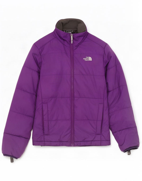 Damska kurtka The North Face z wyściółką UK 10, mały, fioletowy nylon