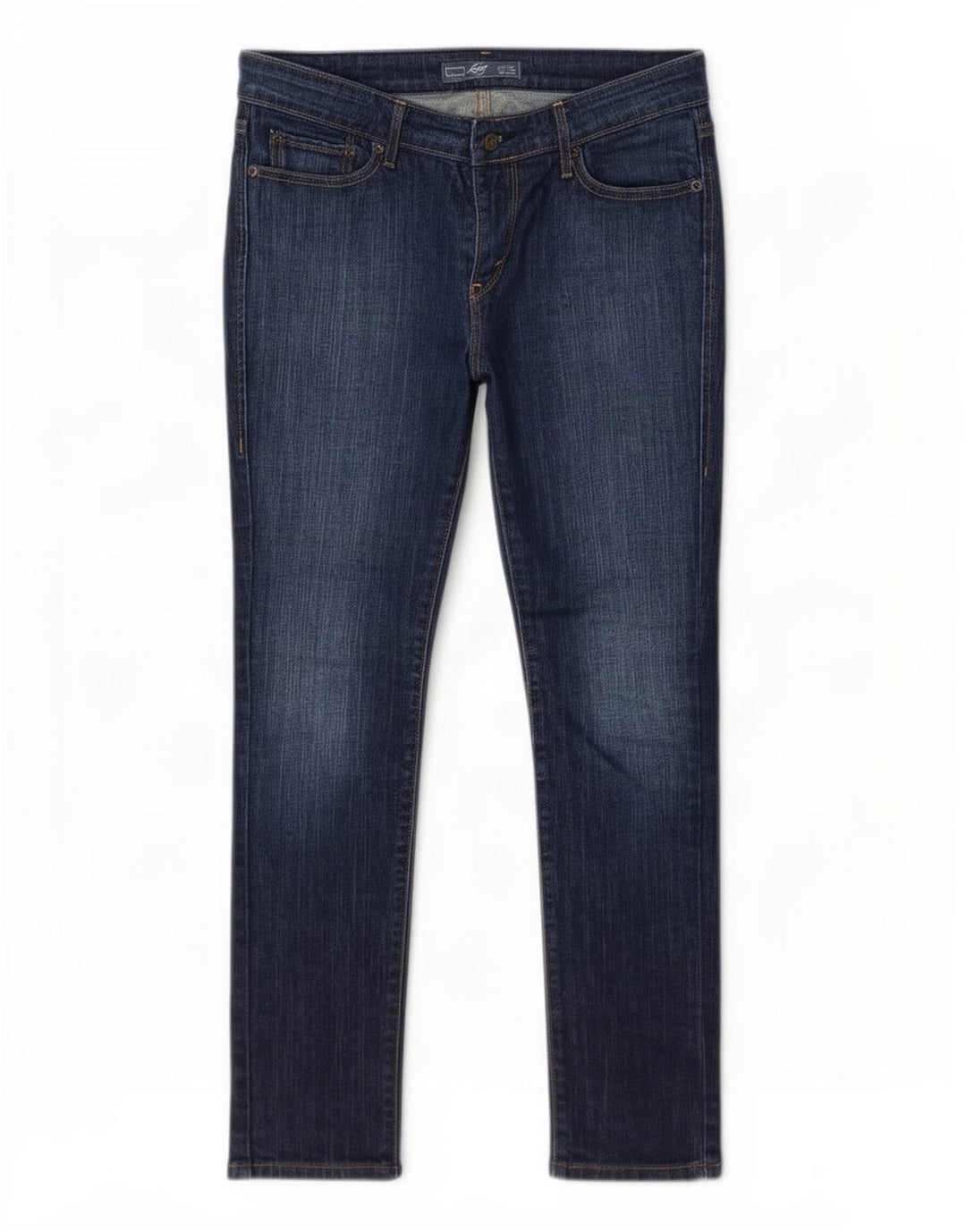 Damskie jeansy Levi's Skinny W30 L30 Niebieskie bawełniane