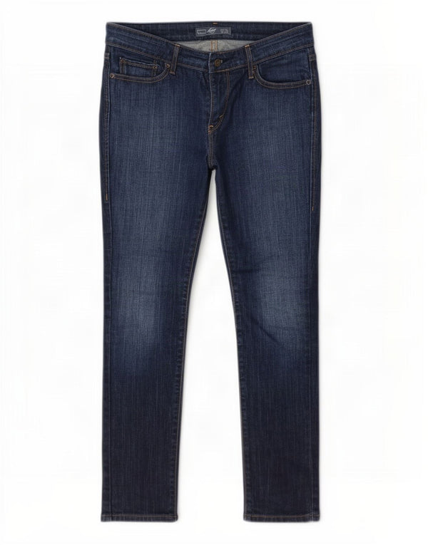 Damskie jeansy Levi's Skinny W30 L30 Niebieskie bawełniane