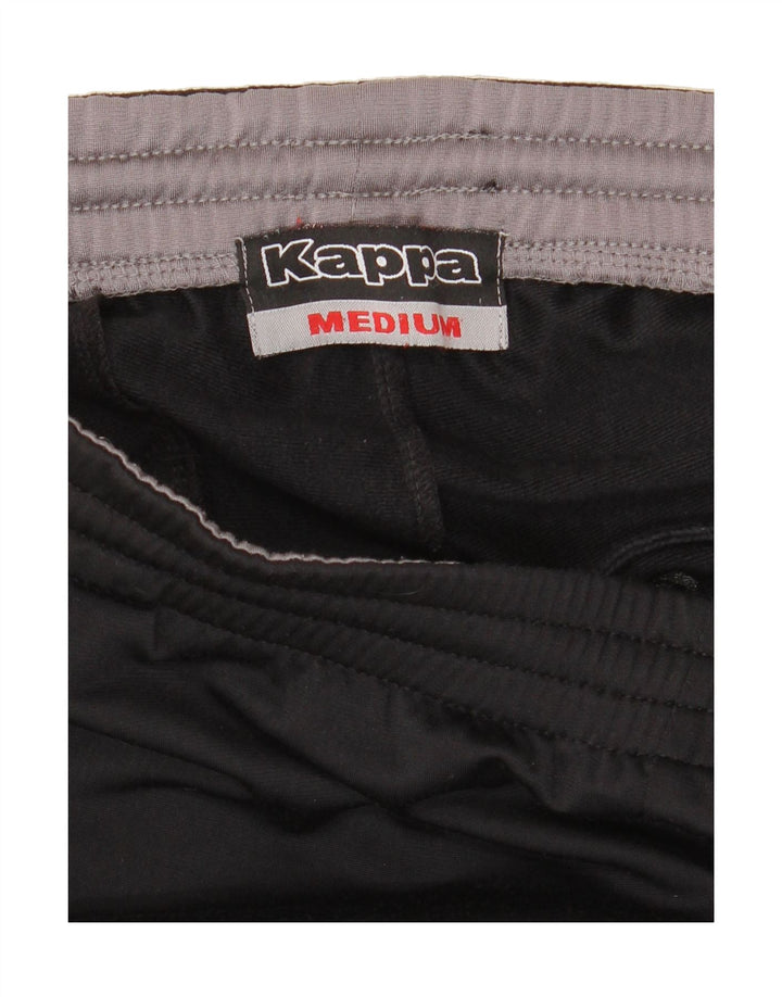 KAPPA Mens Tracksuit Trousers Medium  Black Vintage Kappa and Second-Hand Kappa from Messina Hembry 