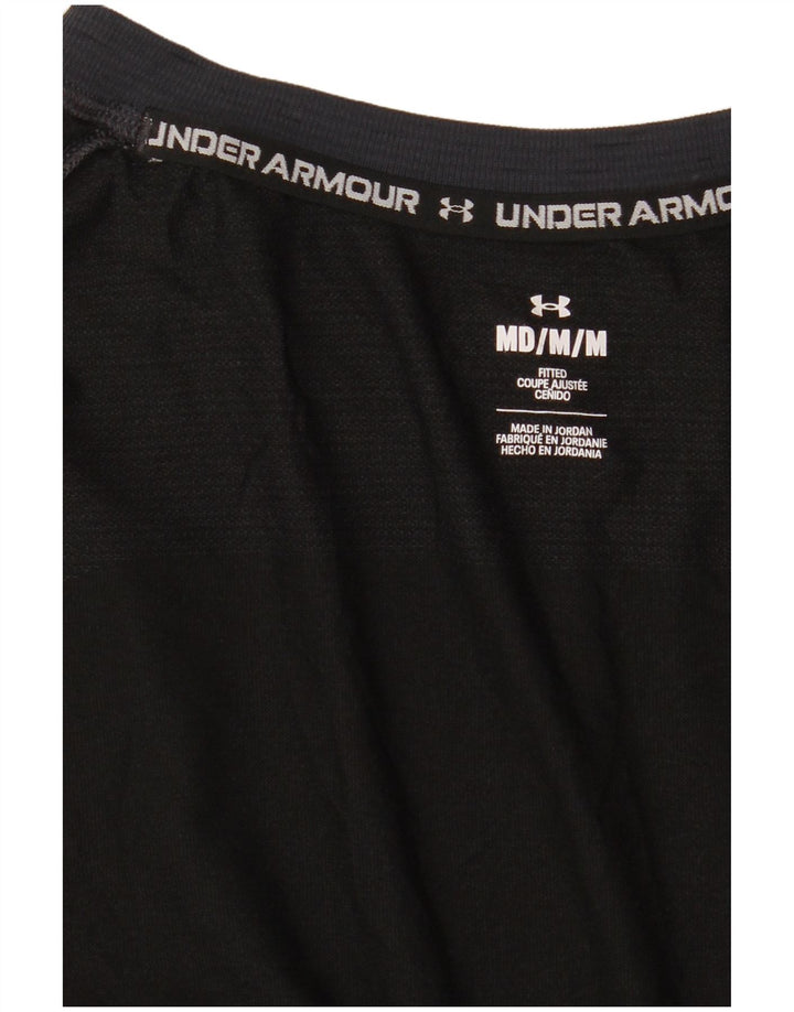 Męski dopasowany t-shirt Under Armour, średni granatowy
