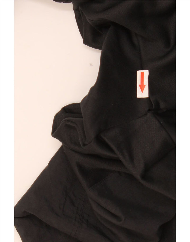 Męski sweter z kapturem i zamkiem błyskawicznym Nike Dri Fit, średni czarny poliester