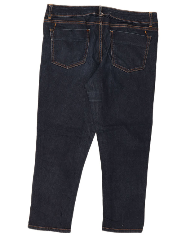 Damskie jeansy Skinny Cropped Mossimo US 8 Medium W32 L25 Granatowa bawełna