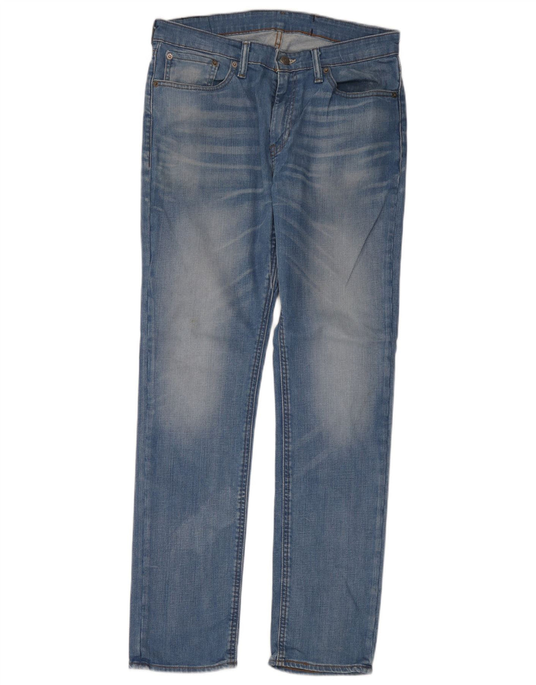 Męskie jeansy Levi's 511 Slim W34 L32 Niebieska bawełna