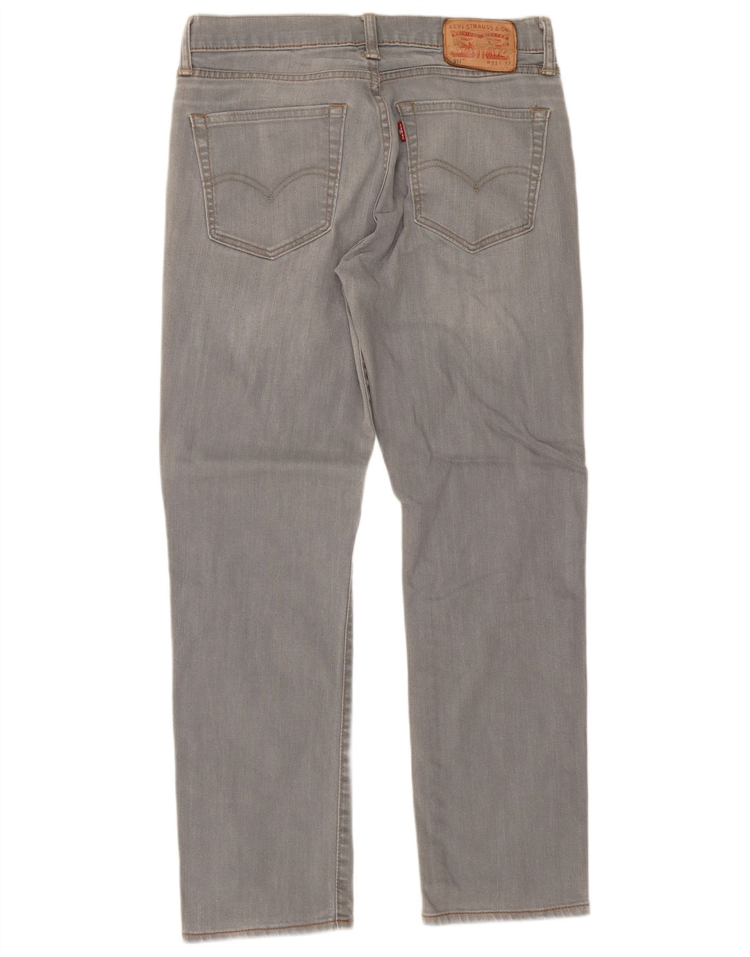 Męskie jeansy Levi's 511 Slim W31 L27 Szara bawełna