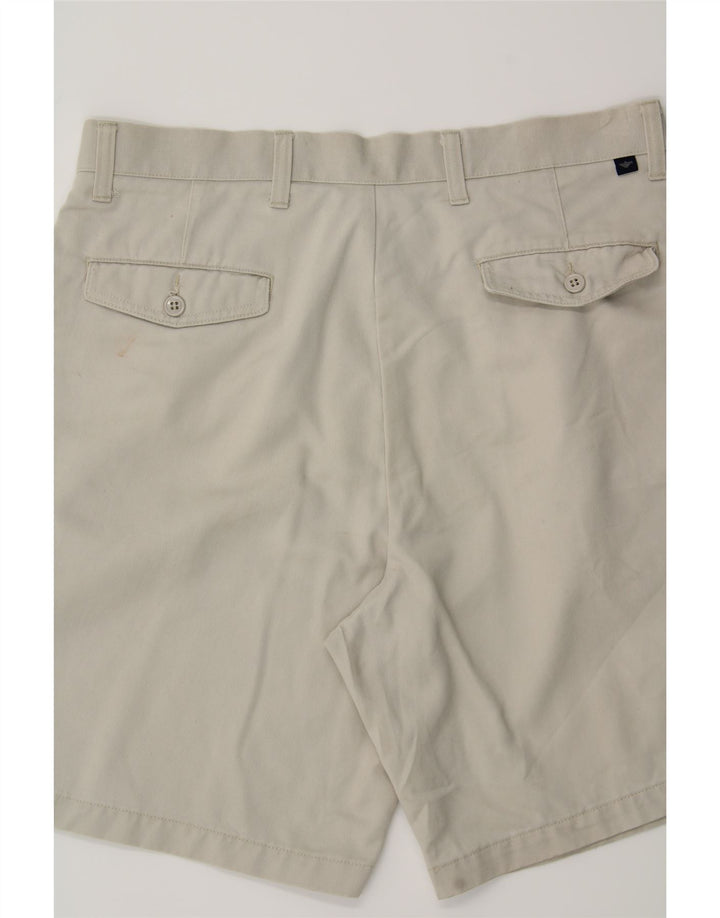 DOCKERS Mens Chino Shorts W34 Large Grey Cotton Vintage Dockers and Second-Hand Dockers from Messina Hembry 