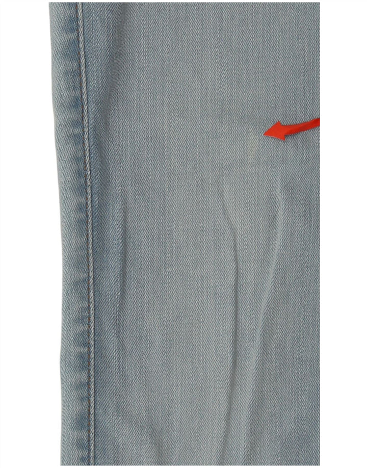 Damskie jeansy Lee Marion Straight W29 L28 Niebieskie bawełniane