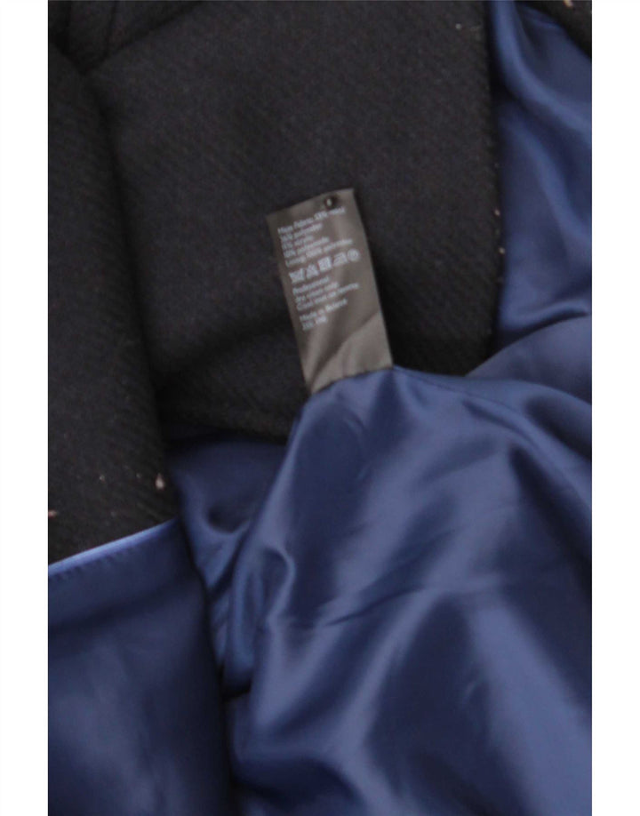 Płaszcz damski John Lewis Pea Coat UK 8 Small, granatowy, wełniany