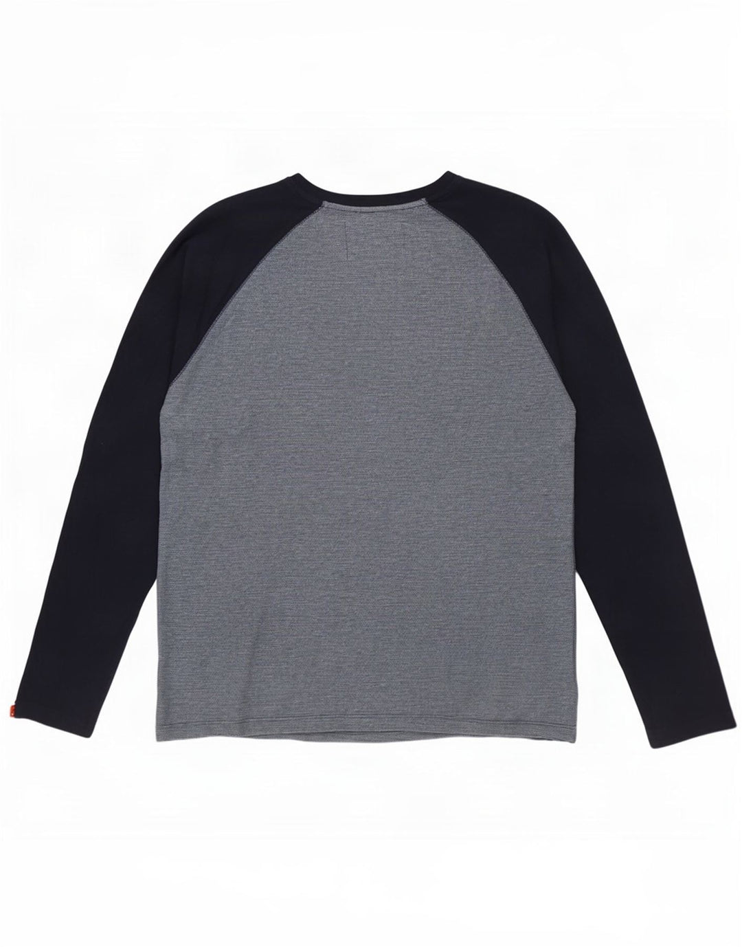 Męski top Superdry z długim rękawem 2XL, niebieska bawełna z blokami kolorów