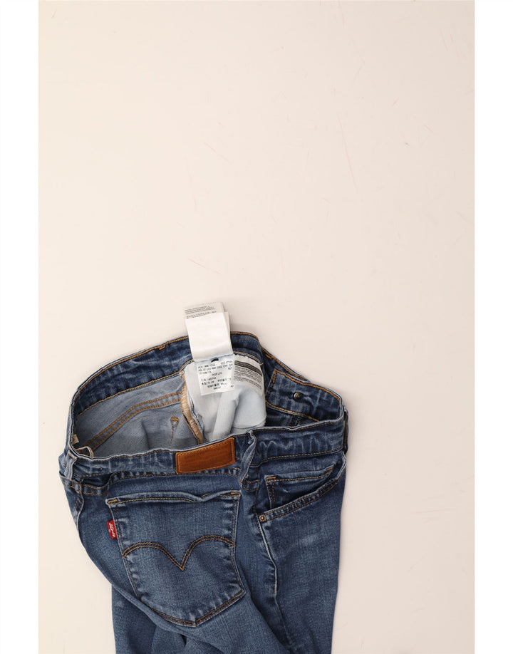 LEVI'S Womens 711 Skinny Jeans W29 L30 Blue Lyocell Vintage Levi's and Second-Hand Levi's from Messina Hembry 