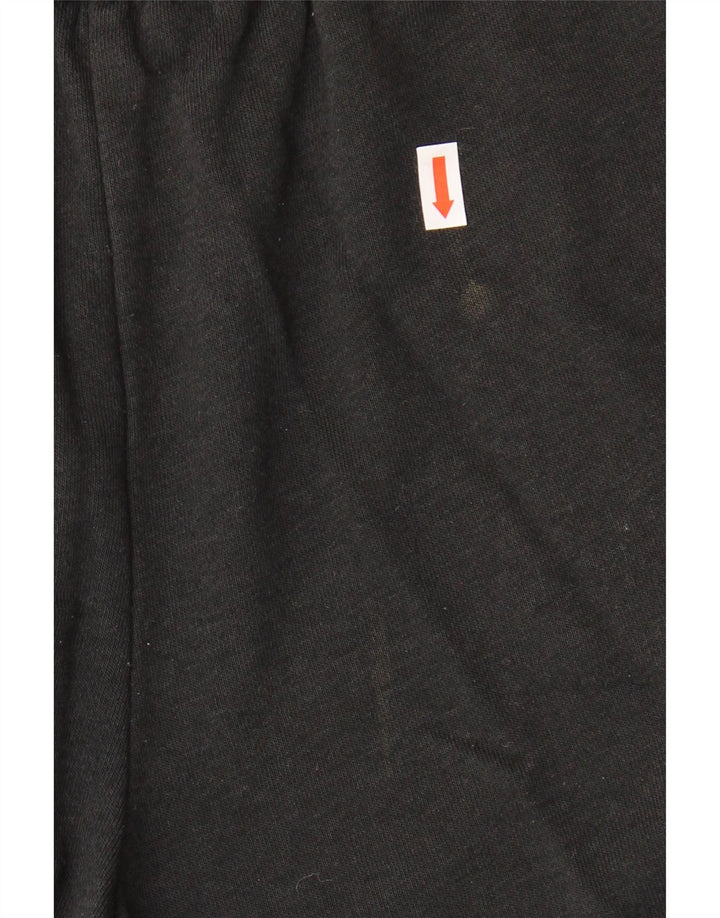 Męskie spodenki sportowe Adidas, duże, czarne, bawełniane