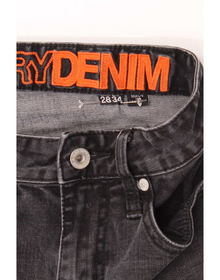 Damskie jeansy Skinny Superdry W28 L34 szare