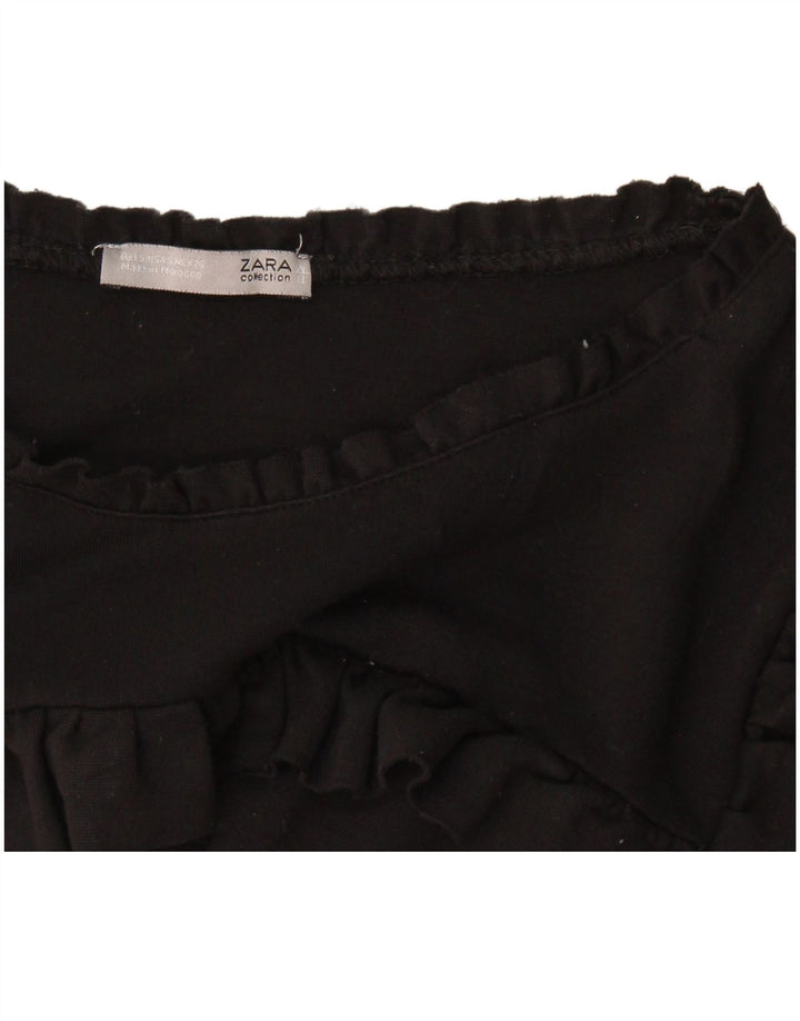 Damska sukienka sweterkowa Zara UK 10 Small Black