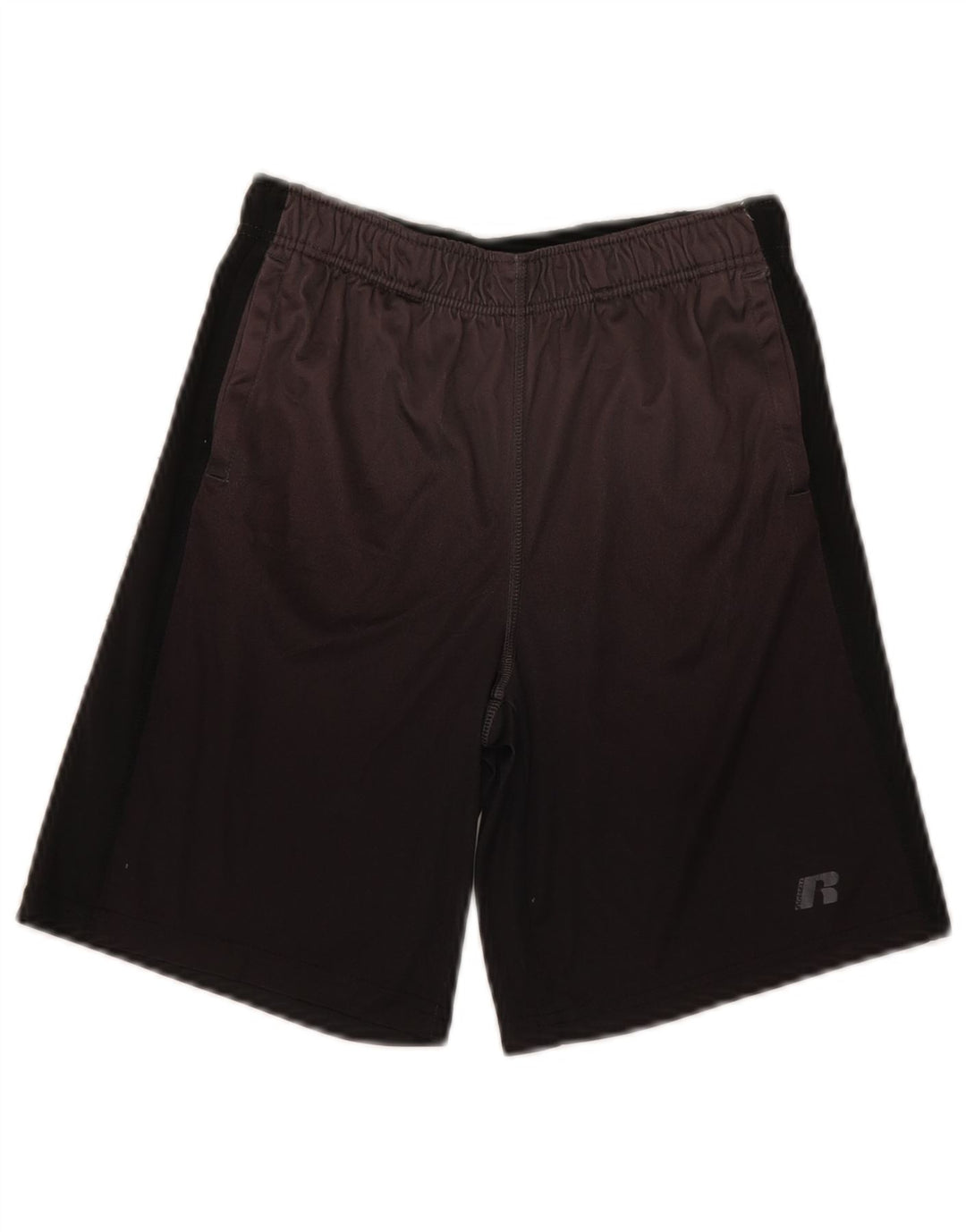 Chłopięce spodenki sportowe Russell Athletic 6-7 lat, małe, czarne, z blokami kolorów