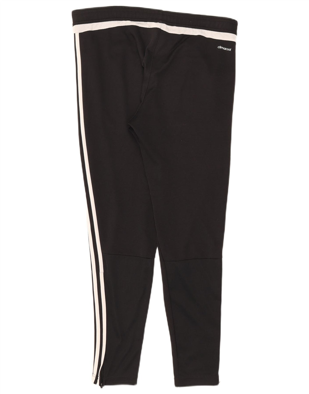 Męskie spodnie dresowe Adidas Climacool, małe, czarne, z blokami kolorów, z poliestru