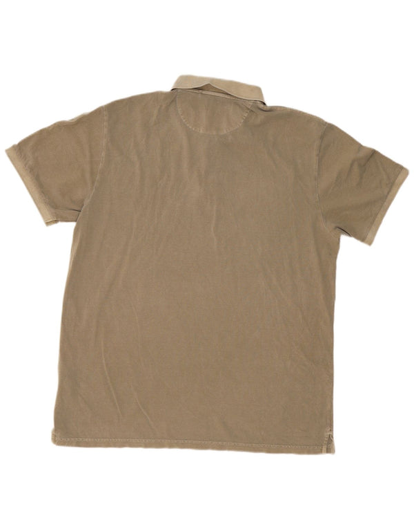Męska koszulka polo GANT 2XL, bawełna khaki
