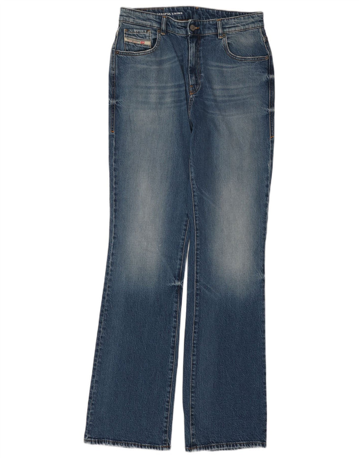 Damskie jeansy Bootcut Diesel W31 L35 Niebieskie bawełniane