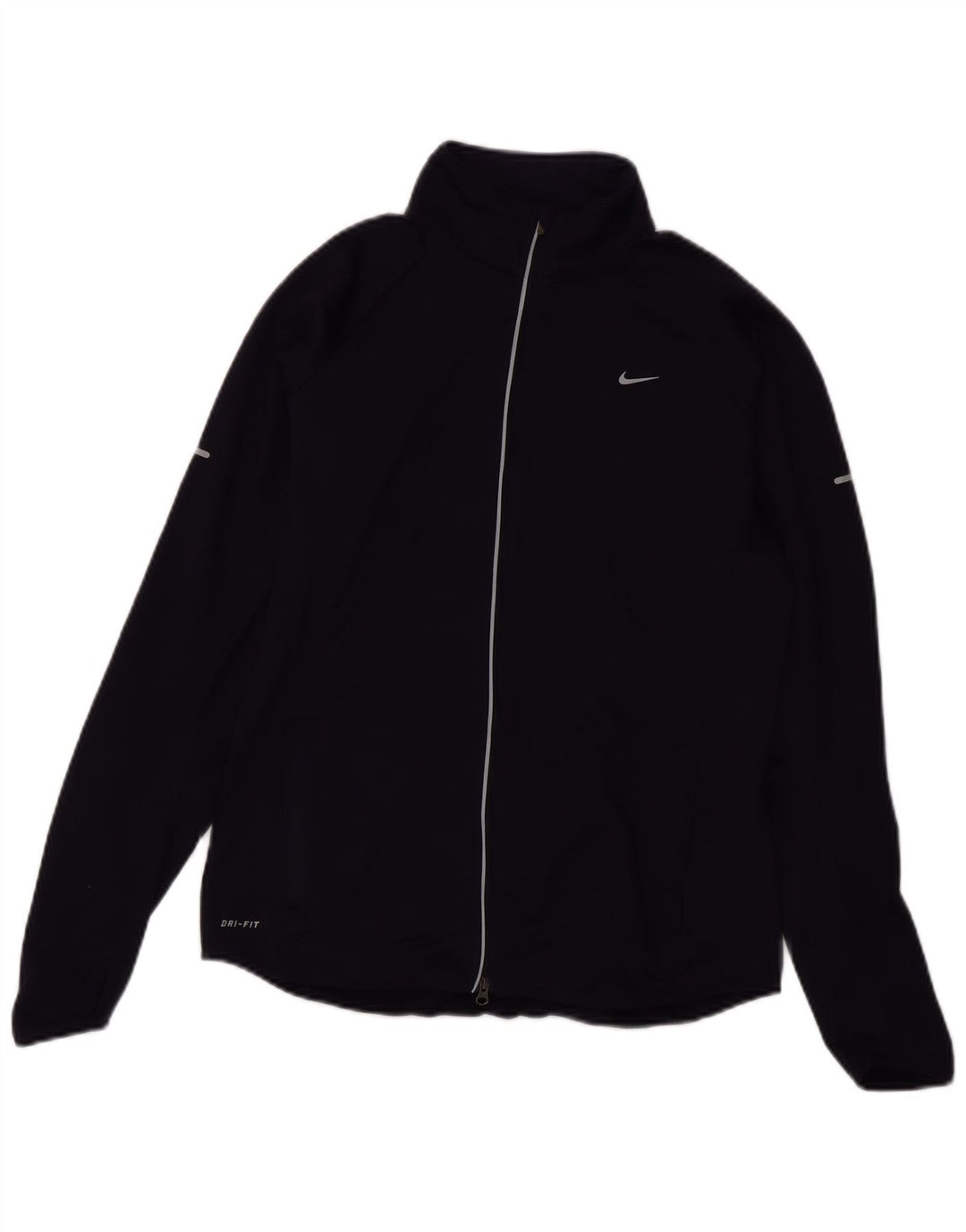 Damska kurtka dresowa NIKE Dri Fit UK 14, duży, fioletowy poliester