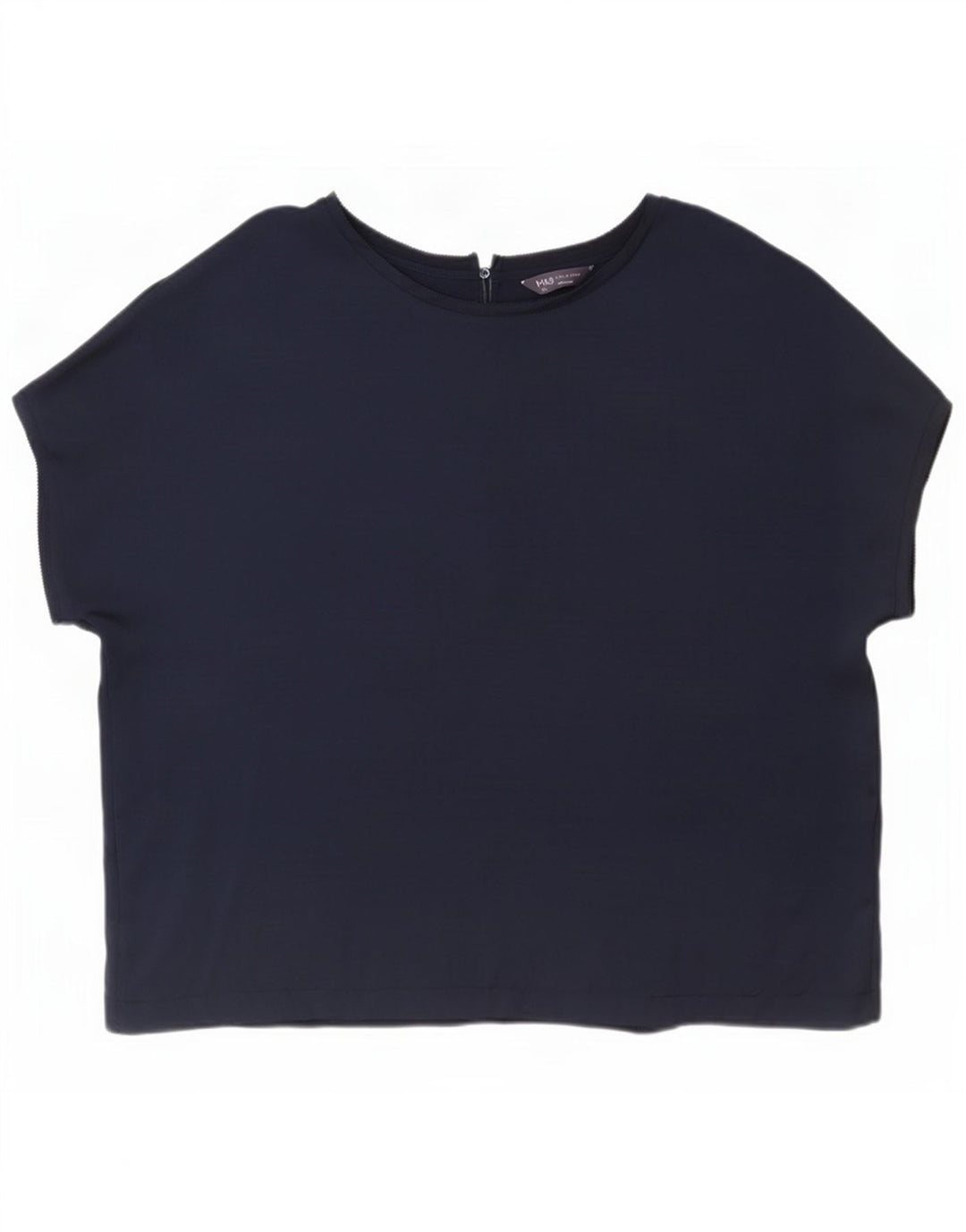Marks & Spencer Damska bluzka oversize UK 20 2XL granatowa