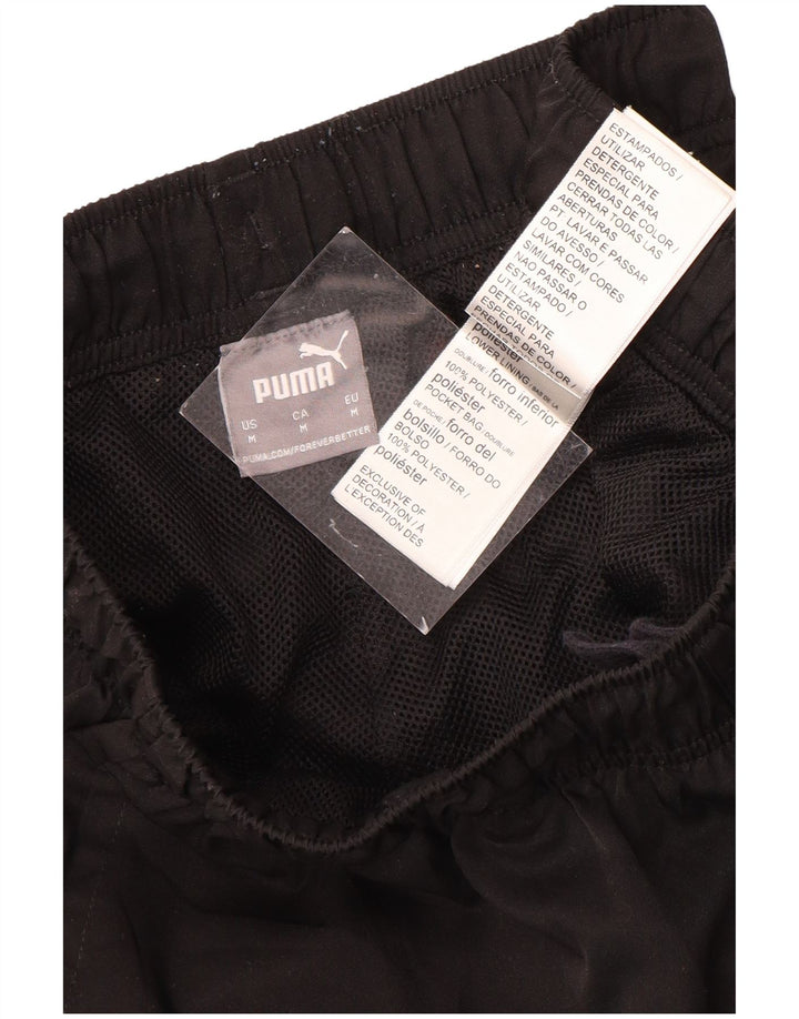 Męskie spodnie dresowe Puma Joggers, średni czarny poliester