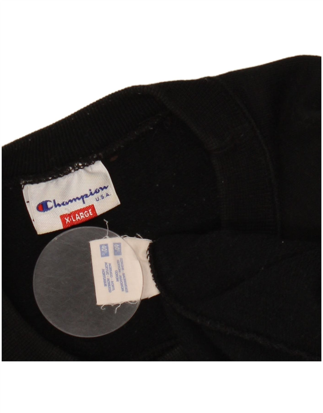 Bluza męska CHAMPION XL, czarna, bawełniana