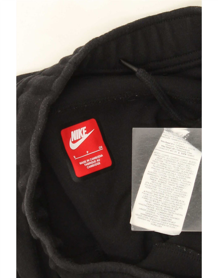 Męskie spodnie dresowe Nike, małe, czarne, bawełniane
