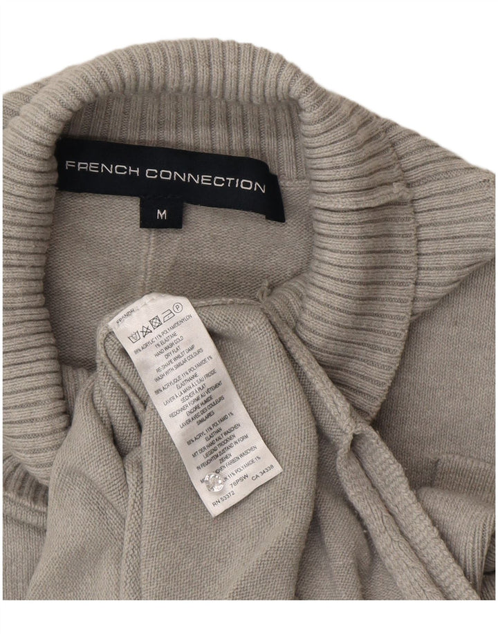Sweter damski z golfem French Connection UK 14, średni szary