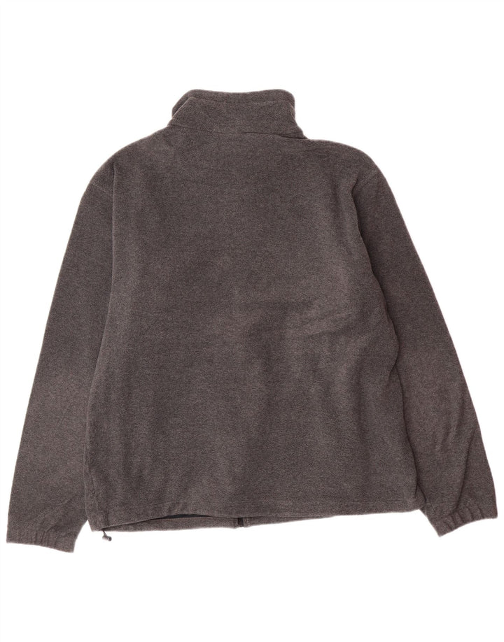 Męska kurtka polarowa COLUMBIA UK 40, duża, szary poliester