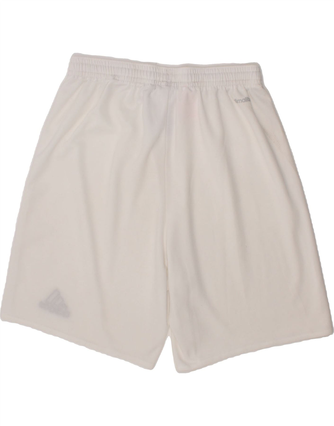 ADIDAS Boys Climalite Sport Shorts 13-14 Years White Polyester Vintage Adidas and Second-Hand Adidas from Messina Hembry 