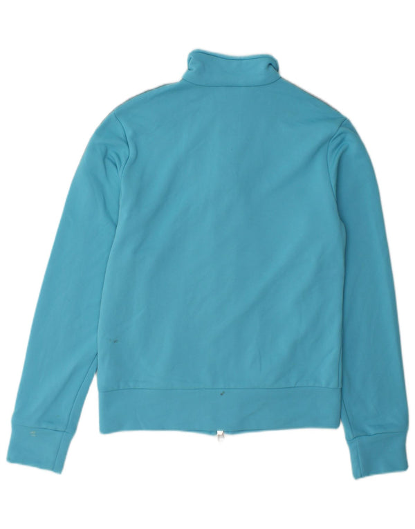 Damska bluza dresowa Adidas UK 12 Średni niebieski poliester