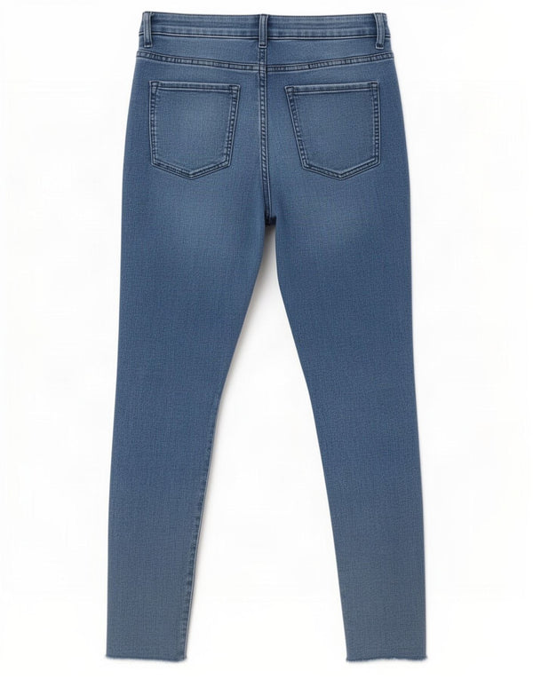 Marks & Spencer Damskie The Ivy Skinny Jeans UK 14 Large W32 L27 Niebieskie Bawełniane