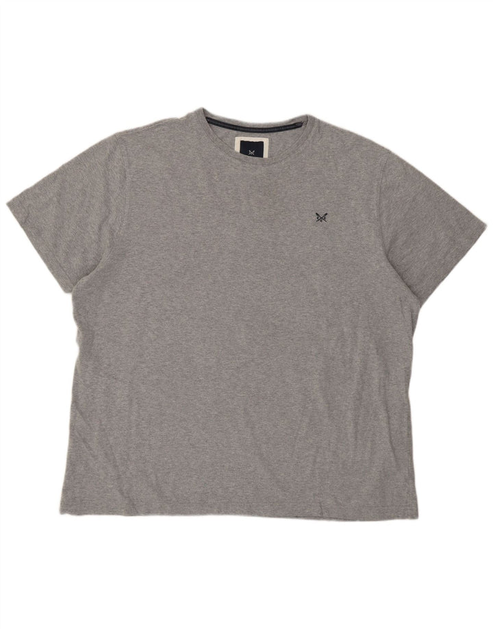 Crew Clothing Męski T-shirt Top 2XL Szara bawełna