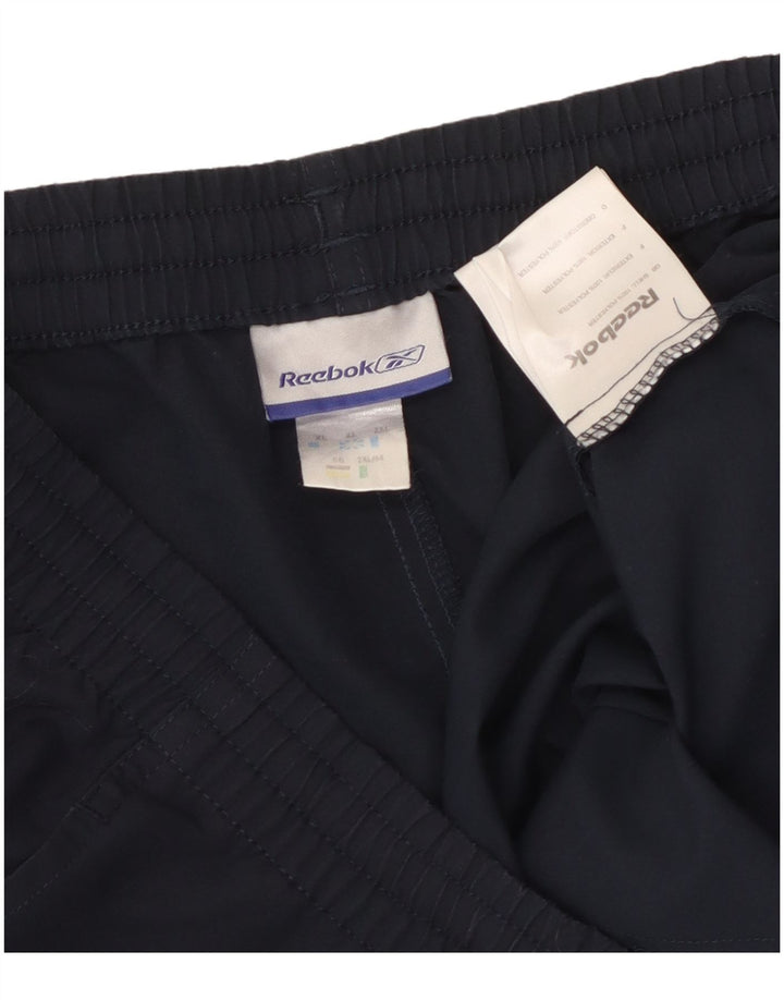 Męskie spodenki sportowe Reebok XL, granatowe, poliestrowe